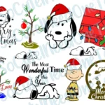 CLIP ART:0AVSUL-MCFE= CHRISTMAS SNOOPY