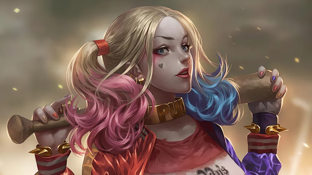 FAN ART:1GNASHZFQB8= HARLEY QUINN