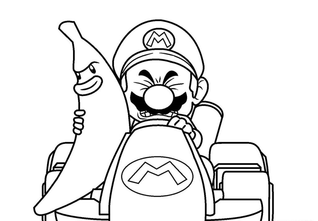 MARIO KART:J_PDTZRVBB0= MARIO COLORING PAGES