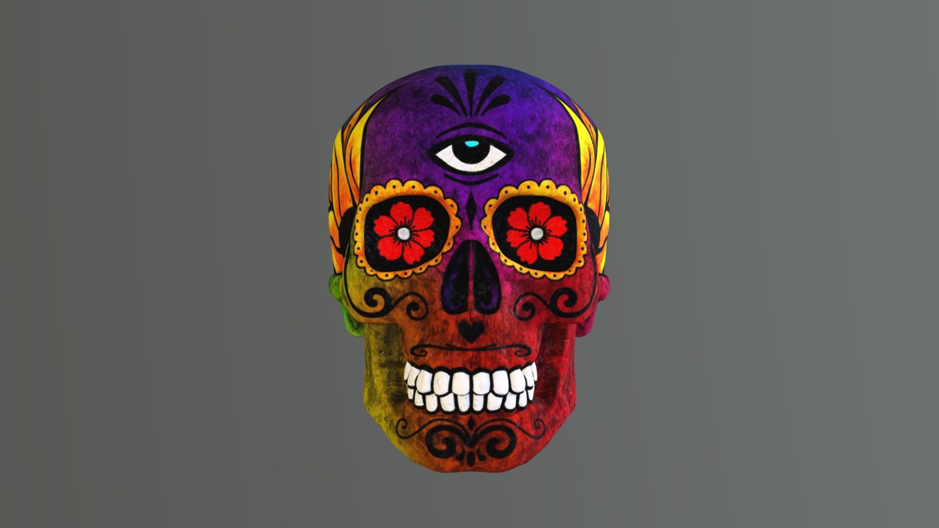 Art:3r936r0hfc4= Sugar Skulls